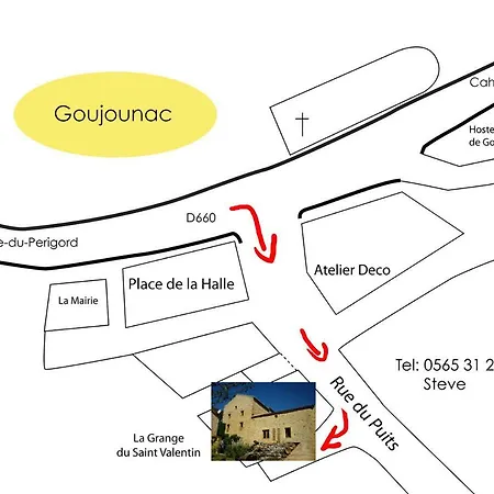 Grange Du St. Valentin Vendégház Goujounac